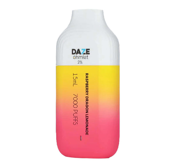 31233511915585 Daze Ohmlet 2% Disposable Vape - Raspberry Dragon Lemonade