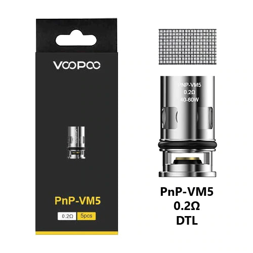 30673893359681 VOOPOO VINCI & Drag S/X Coils - PnP-VM5-0.2ohm 