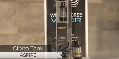 Aspire Cleito and New White Horse Vapor Cavalry Juice Line – Vape Reviews