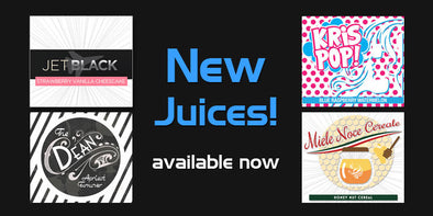 Four more NEW juice flavors to try!
