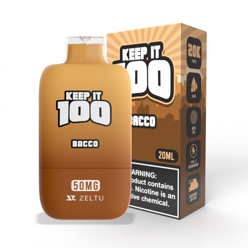 Keep it 100 - 5% Disposable