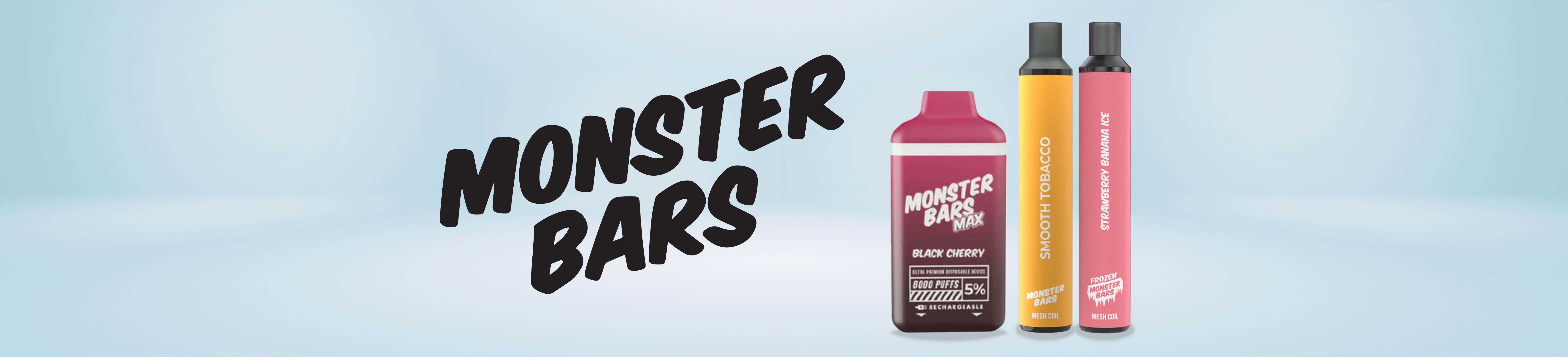 Monster Bars Collection Banner