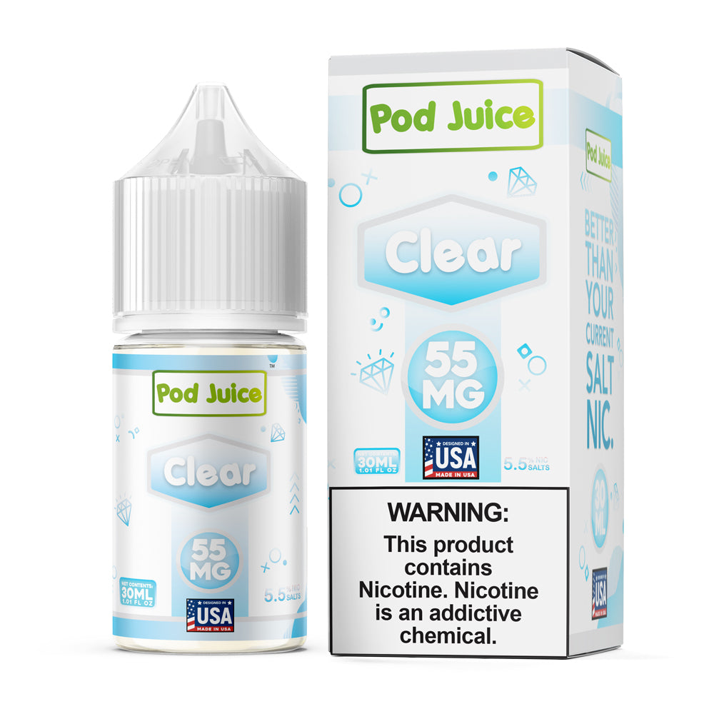 Pod Juice Salt Clear