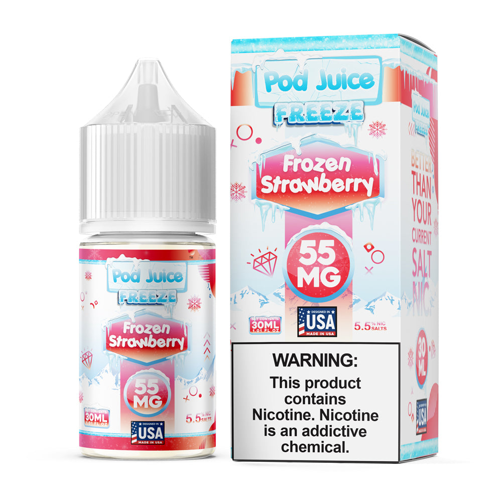 Pod Juice Salt: Frozen Strawberry 35