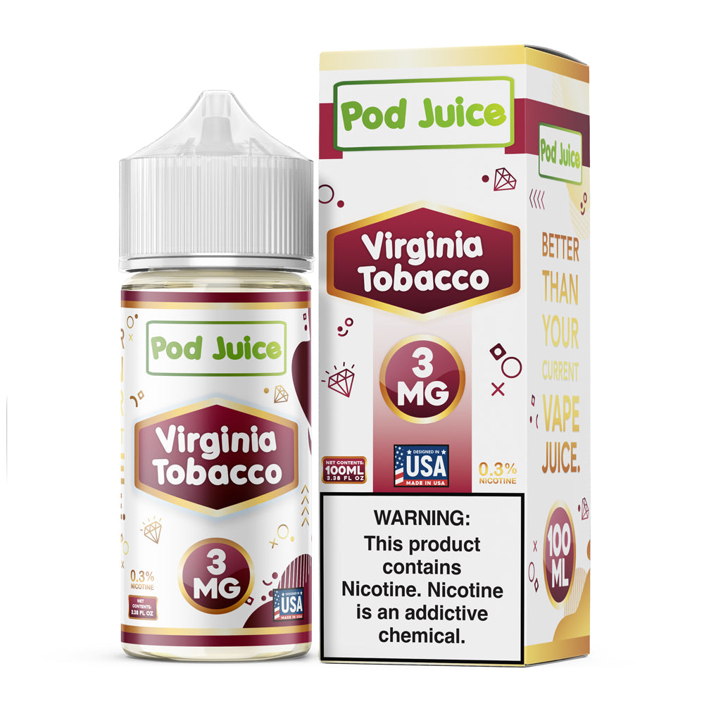 Pod Juice Virginia Tobacco