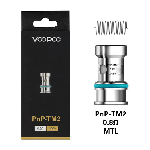 VOOPOO VINCI & Drag S/X Coils - PnP-TM2-0.8ohm 