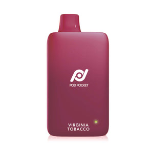 Virginia Tobacco Pod Pocket 7500 Puff Disposable Vape