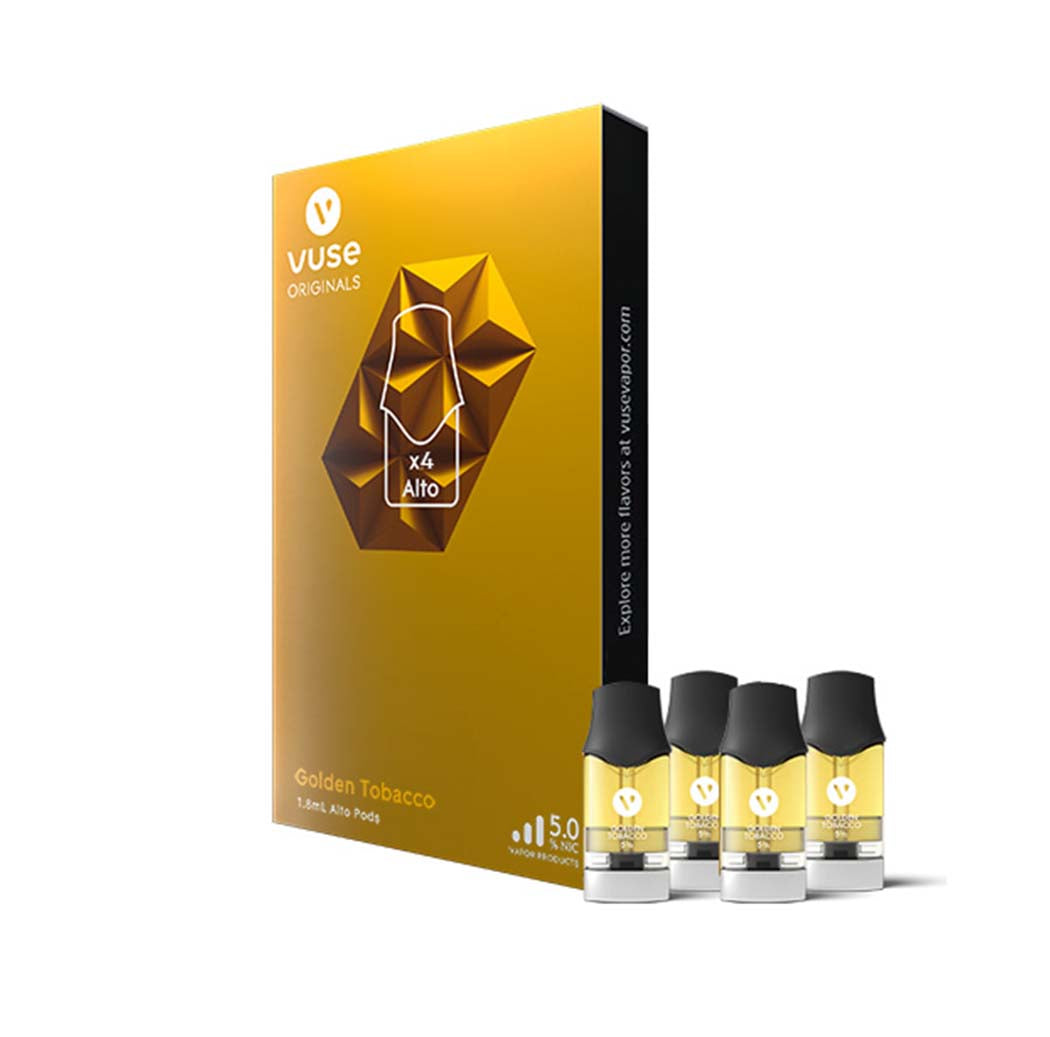 VUSE Alto Pods Golden Tobacco 5% 4PK