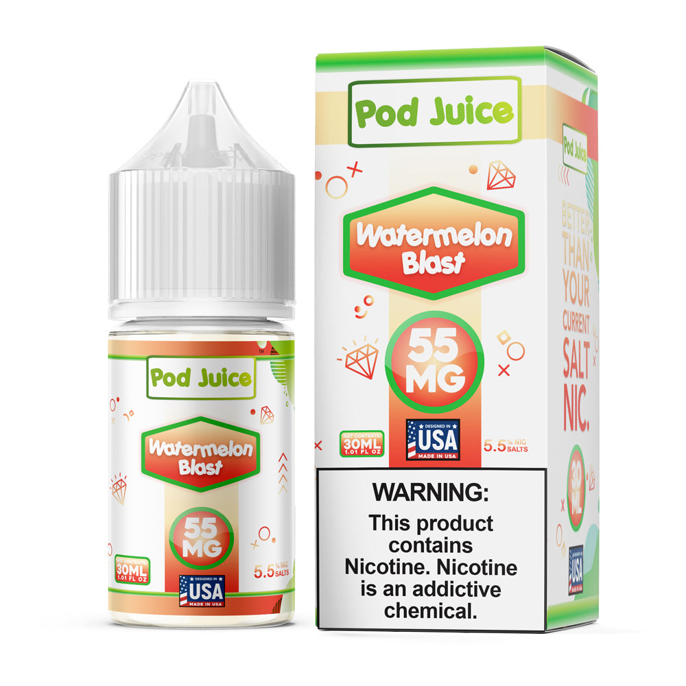 Pod Juice Salt: Watermelon Head / Watermelon Blast