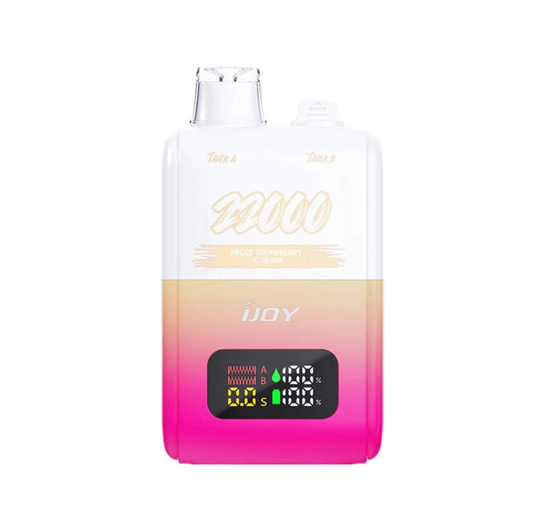 32130166718529 iJoy SD 22000 Disposable | Froze Strawberry Cream