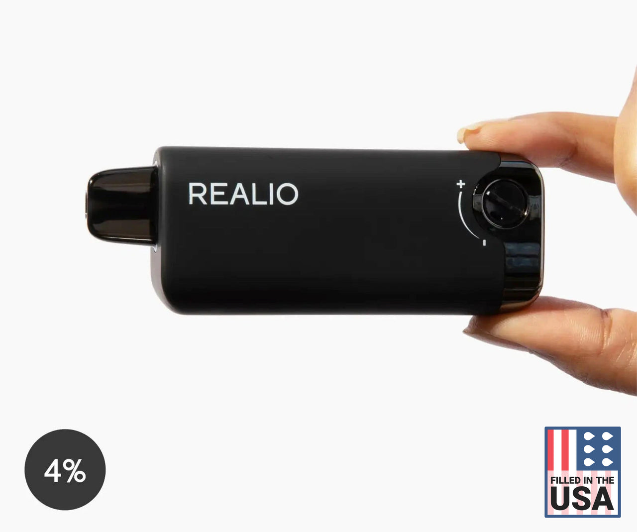 REALIO Tobacco-5000 REAL Puffs-USA Made Flavor | Rechargeable