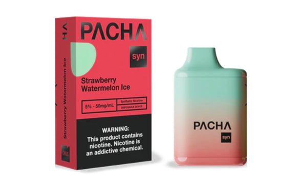29774645035073 Pacha Syn Disposable 4500 Puffs - Strawberry Watermelon Ice