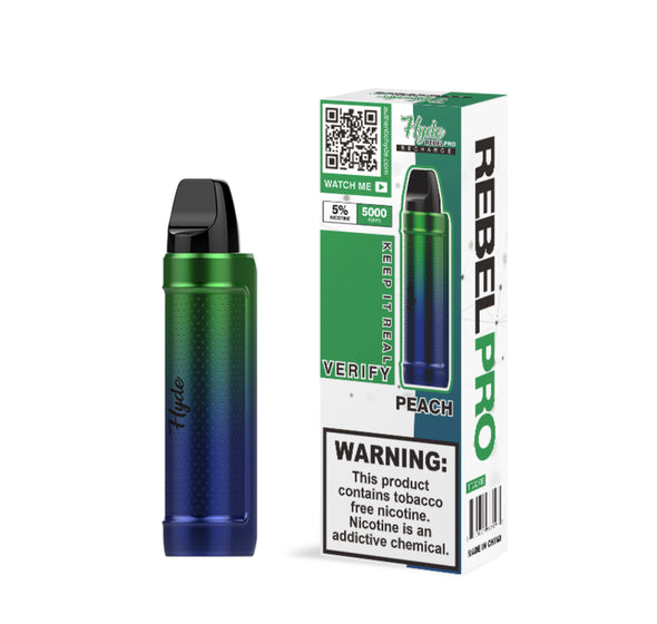 Hyde Rebel Pro Recharge 5000 Disposable - Peach
