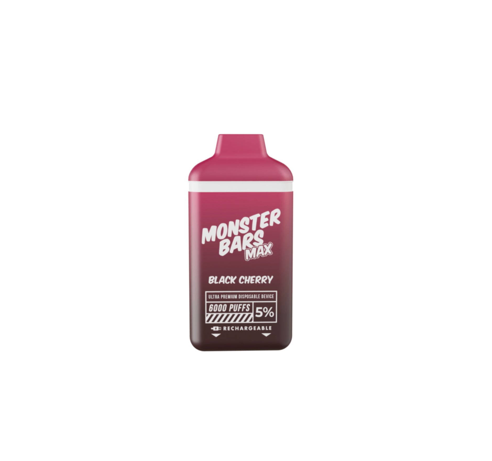 Monster Bars Max 6000 Puffs - Black Cherry Jam 