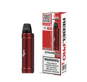 Hyde Rebel Pro Recharge 5000 Disposable - Strawberry Ice 