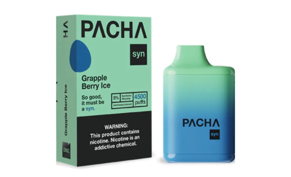 Pacha Syn Disposable 4500 Puffs - Grapple Berry Ice 