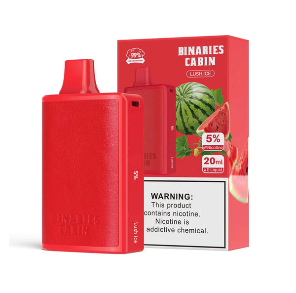 Binaries Cabin Disposable 10,000 Puffs - Lush Ice 5%