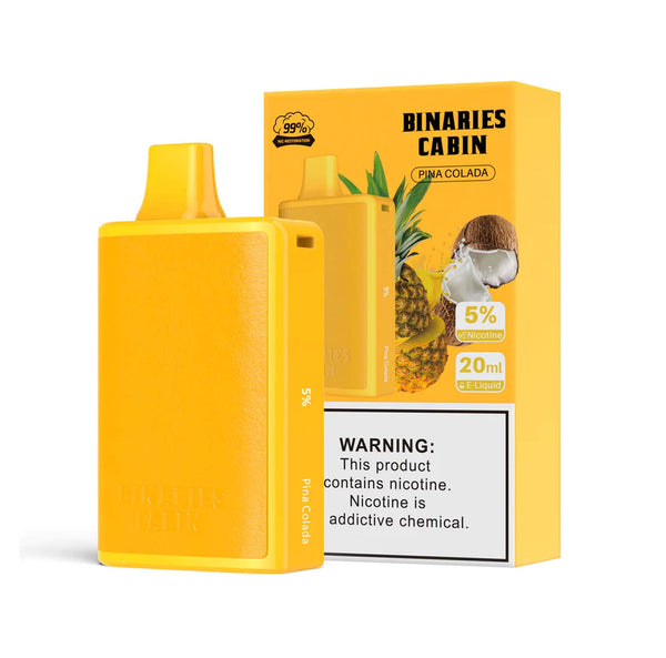 Binaries Cabin Disposable 10,000 Puffs - Pina Colada 5%