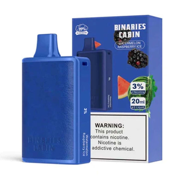 Binaries Cabin Disposable 10,000 Puffs - Watermelon Raspberry Ice