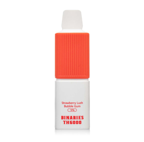 Binaries TH6000 Disposable Vape - Strawberry Lush Bubble Gum
