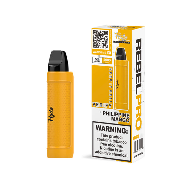 29770671358017 Hyde Rebel Pro Recharge 5000 Disposable - Philippine Mango