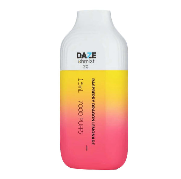 Daze Ohmlet 2% Disposable Vape - Raspberry Dragon Lemonade