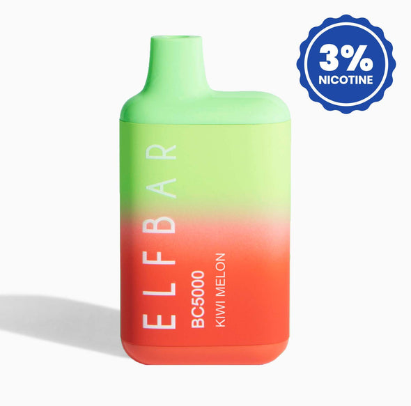 Elf Bar 3% Nicotine 5000 Puff Disposable - Kiwi Melon