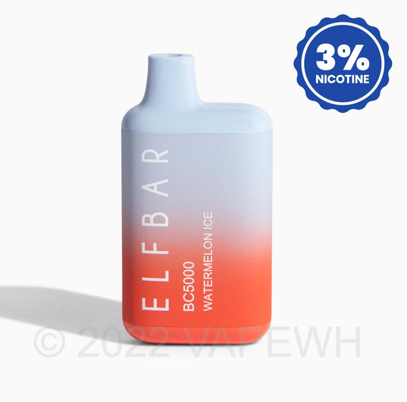 Elf Bar Disposable 3% 5000 Puffs - Watermelon Ice