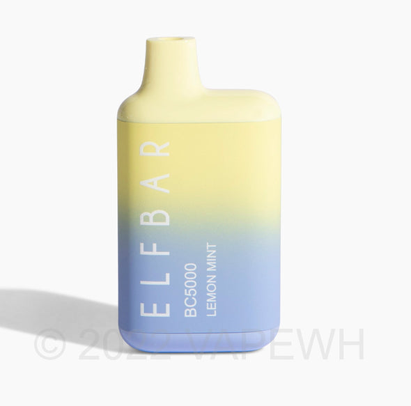 Elf Bar BC5000 Disposable Vape (5000 Puff) - Lemon Mint 