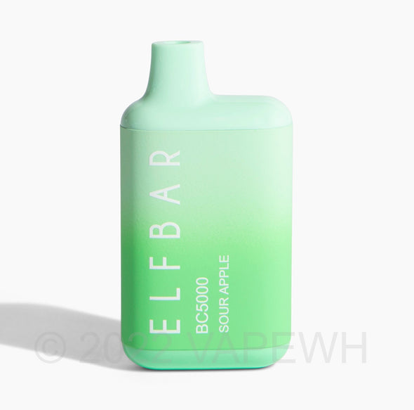 Elf Bar BC5000 Disposable Vape (5000 Puff) - Sour Apple