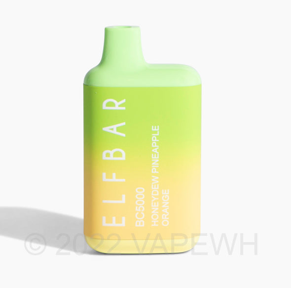30665297002561 Elf Bar BC5000 Disposable Vape (5000 Puff) - Honeydew Pineapple Orange 