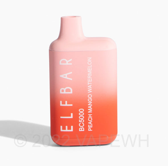 Elf Bar BC5000 Disposable Vape (5000 Puff) - Peach Mango Watermelon
