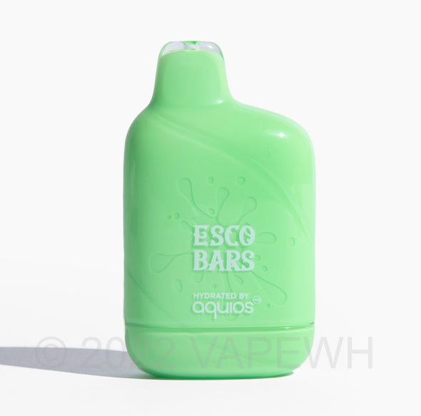 Esco Bars H2O 6000 Puff Disposable - Green Apple 