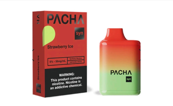 Pacha Syn Disposable 4500 Puffs - Strawberry Ice 