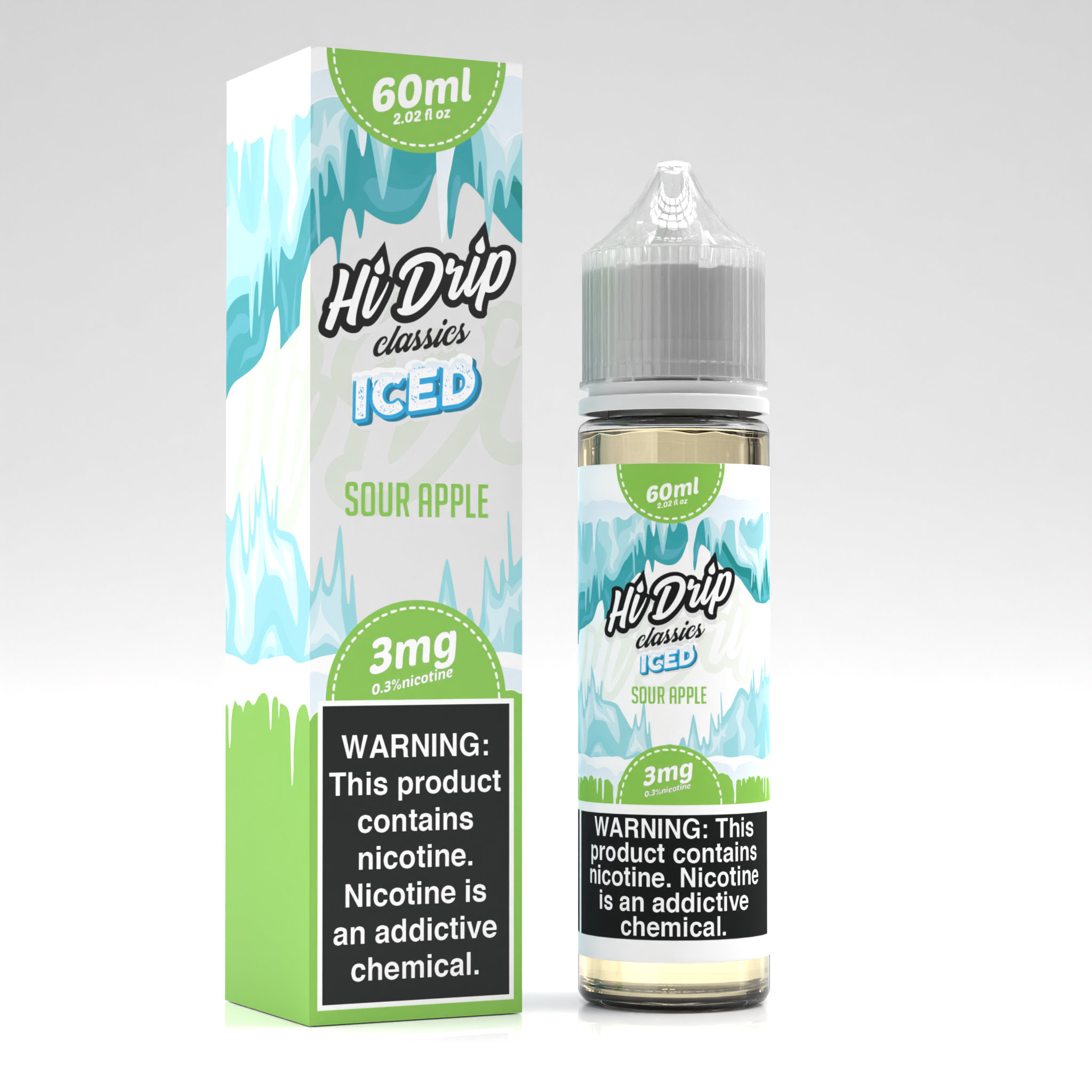 Hi-Drip Classics - Sour Apple Iced 