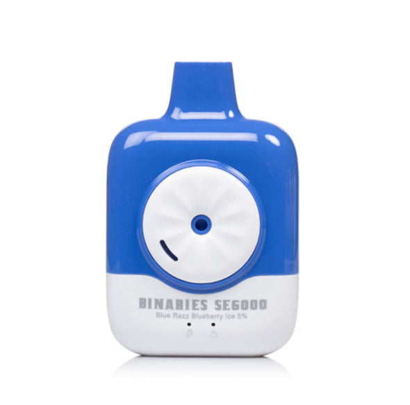 Binaries SE6000 Disposable Vape - Blue Razz Blueberry Ice