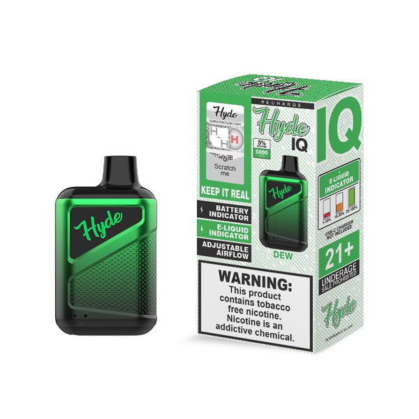 Hyde IQ Disposable Vape Recharge 5000 Puff - Dew 