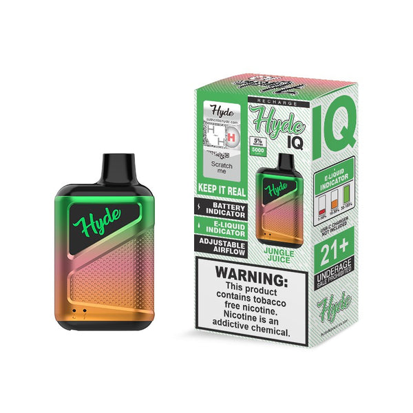 Hyde IQ Disposable Vape Recharge 5000 Puff - Jungle Juice 