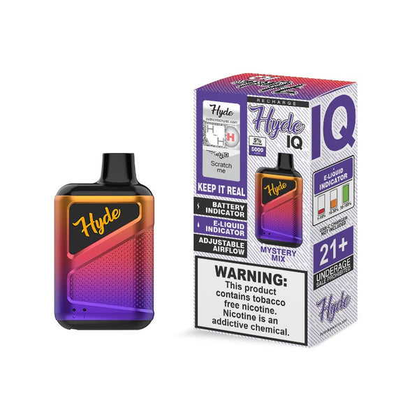 Hyde IQ Disposable Vape Recharge 5000 Puff - Mystery Mix 