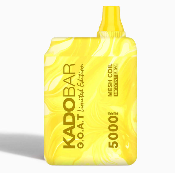 31328697450561 Kado Bar 5000 Puff Disposable - Strawberry Banana G.O.A.T. Limited Edition