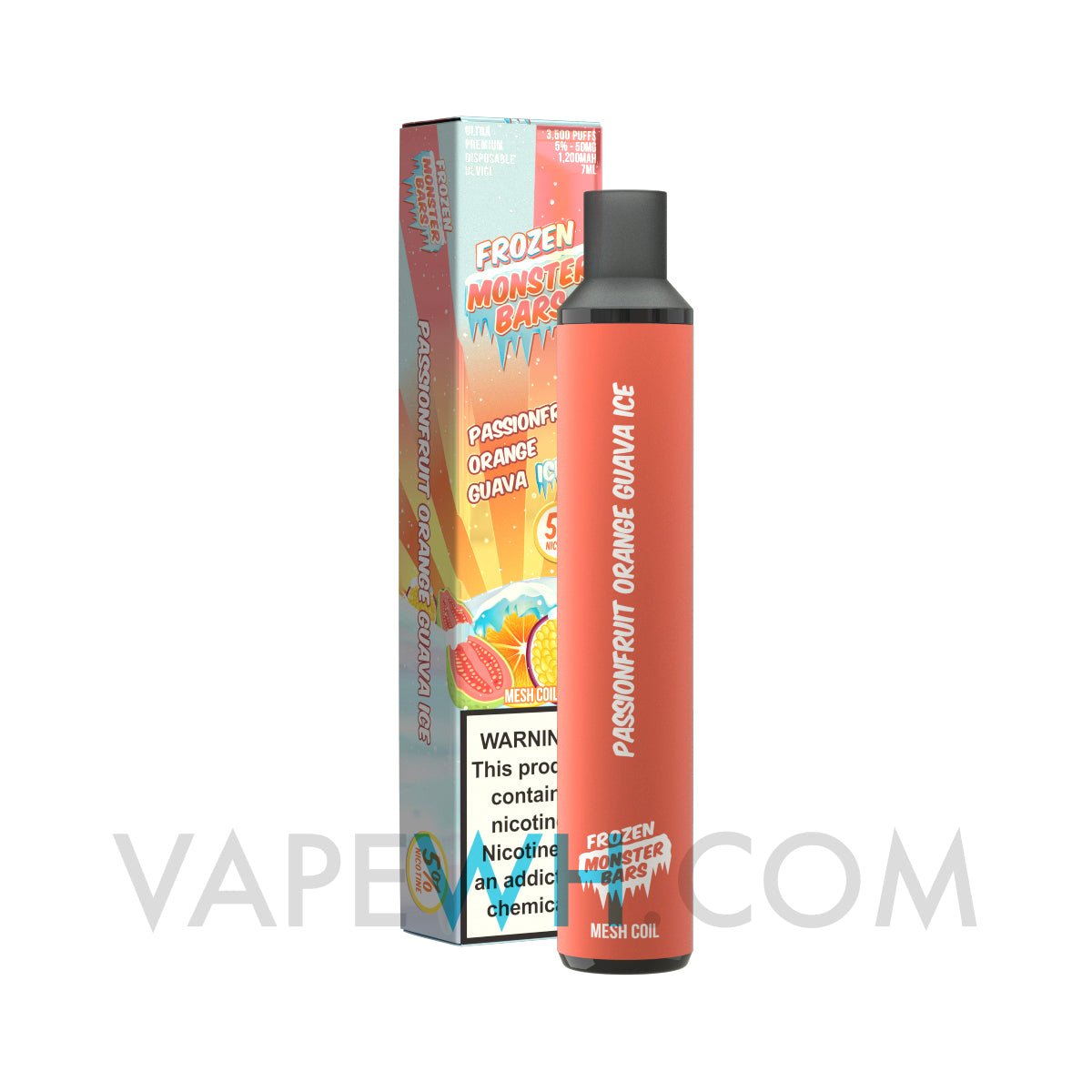 Monster Bar 3500 Puff Disposable - Passionfruit Orange Guava Ice