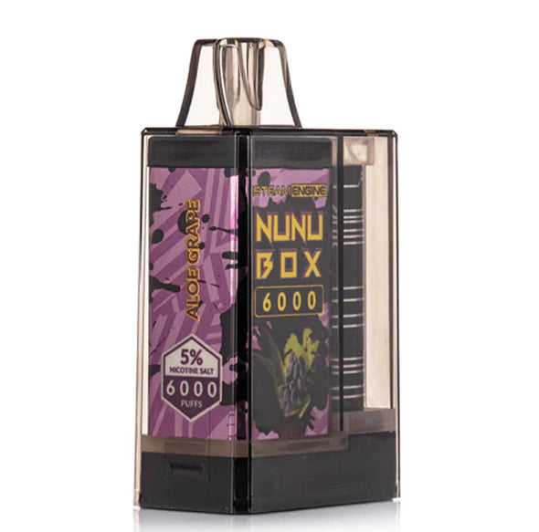 Steam Engine Nunu Box Disposable Vape 6000 Puffs - Aloe Grape