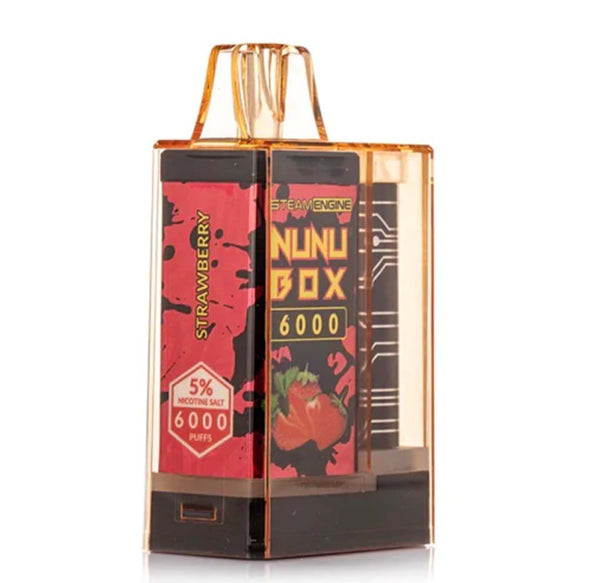 Steam Engine Nunu Box Disposable Vape 6000 Puffs - Strawberry