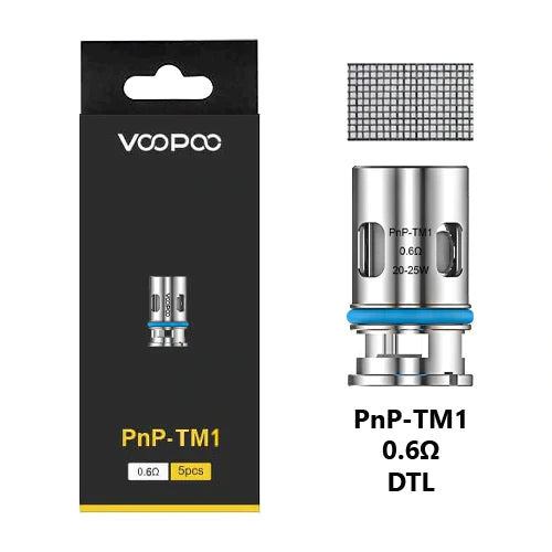 VOOPOO VINCI & Drag S/X Coils - PnP-TM1-0.6ohm-Half DL