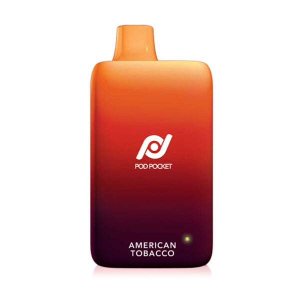 31255771349057 Pod Pocket 7500 Puff Disposable Vape | Free Shipping at VapeWH - American Tobacco