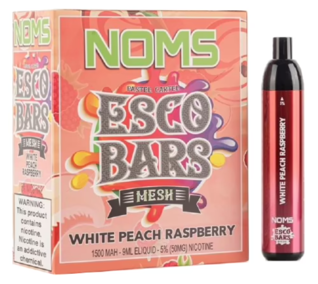 Noms Esco Bar Disposable - White Peach Raspberry 