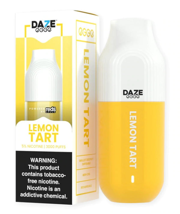 Daze egge Disposable 3000 Puff - Lemon Tart 