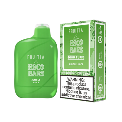 Esco Bars Fruitia 6000 Puff Disposable Vape - Jungle Juice 