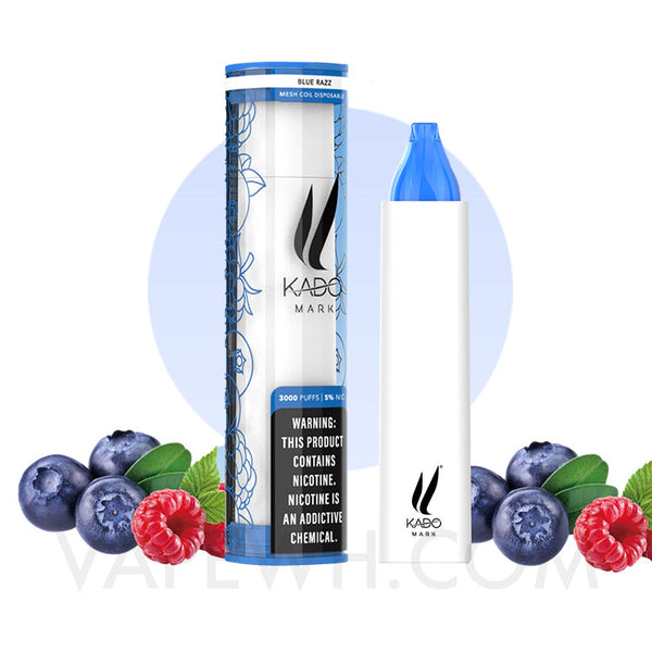 Kado Mark 3000 Puff Disposable - Blue Razz 