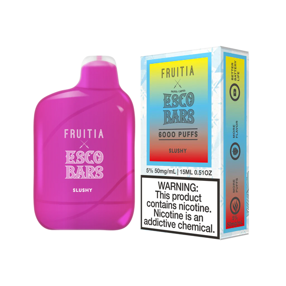 Esco Bars Fruitia 6000 Puff Disposable Vape - Slushy 